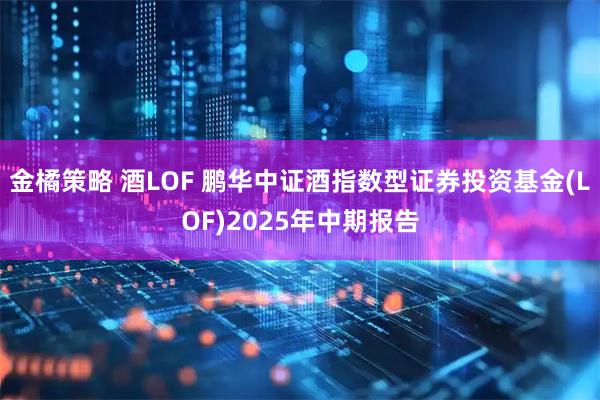 金橘策略 酒LOF 鹏华中证酒指数型证券投资基金(LOF)2025年中期报告