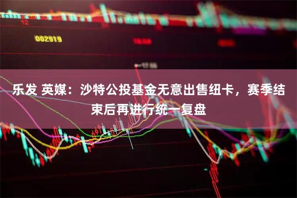 乐发 英媒：沙特公投基金无意出售纽卡，赛季结束后再进行统一复盘